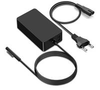 Cargador Surface Pro 65W 15V 4A Microsoft Surface Ladegerät Netzteil für Surface Pro 11/10/9/8/7+/7/6/5/4/3/X, Surface Laptop 4/3/2, Surface Go 3/2, Surface Book 3/2/1 Model 1706 1796, mit USB-Port