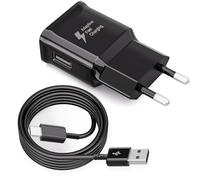 Cargador Tipo C Carga Rapida, con Cable USB C 2M, Enchufe para Samsung Galaxy A54 A53 A34 A33 A20e A14 A13 5g M54 M53 M34 M33 M14 M13 5g S8 S9 S10 S20 S21 FE Ultra Plus Note 8, Cargador Movil