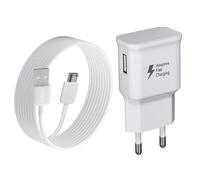 Cargador Tipo C Carga Rapida, Enchufe USB con Cable USB C 2m Compatible con Samsung Galaxy S22 S21 S20 S10 S9 S8 A05S A13 A14 A15 A20 A23 A25 A33 A34 A35 A40 A52 A53 A54 A55 A57 M54 M33 M14