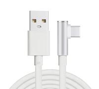 Cargador tipo C de carga rápida, cable de codo USB C,Cable de cargador - Transferencia de datos del cable para un rendimiento de alta velocidad 120W 480Mbps para viajes, oficina, cuotas de vida