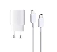 Cargador tipo C para recarga rápida, adaptador de carga súper rápida PD3.0 de 25 W con chip inteligente para dispositivos Samsung Galaxy.