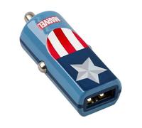 Cargador TRIBE 2.4A Â Marvel CapitÃ¡n AmÃ©rica