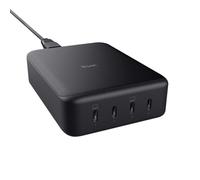 Cargador Trust Maxo GaN 240W 4x USB-C Negro carga rápida y protección avanzada