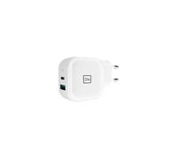 Cargador Tucano GAN 38W, MA GAN38 EU W, Blanco, Práctico Y Confiable