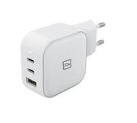 Cargador Tucano MA-GAN65P-EU-W Universal 65W 2x USB-C 1x USB-A Blanco