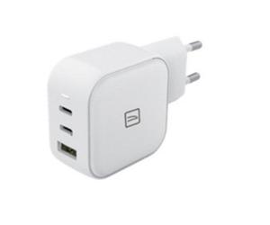 Cargador Tucano MA-GAN65P-EU-W Universal 65W 2x USB-C 1x USB-A Blanco