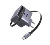 Cargador Ugreen Nexode GaN Infinity USB-A + USB-C 45W