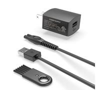Cargador UL de 5 V para Philips Norelco MG3919 MG3939 MG7970 MG7910 MG5910 MG9510 MG9520 MG9525 MG5970, todo en uno y Multigroom 3000 5000 7000 9000 Series Bee. Afeitadora eléctrica ard Trimmer