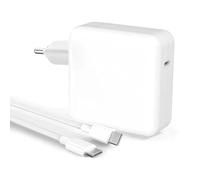Cargador ultra rápido de 96W, cargador USB-C, adecuado para portátiles MacBook Air, compatible con MacBook Pro 16, 15, 14, 13 pulgadas iPad Pro 12.9、11 pulgadas y todos los dispositivos USB C, cable2M