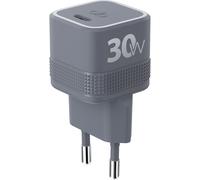 CS 30W USB C PD GaN CUBE Gris Reciclaje