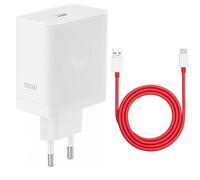 Cargador ultrarrápido de 100W para SuperVooc Adaptador USB Tipo C Cable de Carga Fuente de alimentación Cargador Original para OnePlus 15 15R 13 13R 12 12R 11 11T 10 9 9 8 7 Nord 5 CE5 4 3 Pad 3