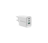 Cargador Universal - Conceptronic - ALTHEA21W65 - Carga Rápida - 2 Puertos USB-C - Blanco