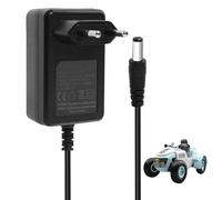 Cargador universal de 6 V para niños vehículos eléctricos, fuente de alimentación compatible para coches eléctricos, motocicletas, quad, SUV, ATV, carro de juguete con conector redondo de 2,1 x 5,5 mm