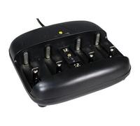 Cargador Universal de Pilas con función de Descarga, Ideal para recargar y prolongar la Vida útil de baterías Recargables.