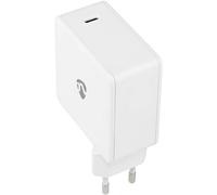 Cargador Universal GaN USB-C Carga Rápida 100W (Blanco) - NEDIS