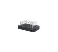 Cargador universal - MANHATTAN - 102254 - 6x USB-A - Carga rápida - 50W
