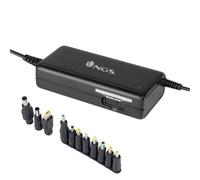 NGS Technology Cargador universal para portátil BAN – 90W manual, 11 adaptadores, 12-20V Negro