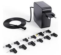 Cargador Universal Ordenador Portátil Compatible con MacBook Lenovo HP DELL Acer ASUS Samsung Gateway 12 V 18,5 V 19 V 19,5 V 20 V Cable con 13 Puntas Incluidas, USB C