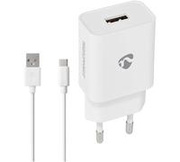 Cargador Universal USB-A Carga Rápida 12W (Blanco) - NEDIS