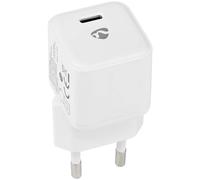 Cargador Universal USB-C Carga Rápida 30W (Blanco) - NEDIS