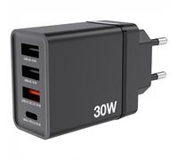 Cargador universal verbatim 49700 para dispositivos móviles - negro -