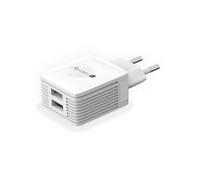 Cargador USB 2 Puertos 2.1A AC 100-240V Enchufe Italiano 10A