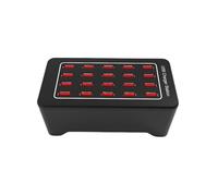 Cargador USB 20 Puertos HUB 100W Universal Wall Desktop EstacióN de Carga RáPida Dock para TeléFono MóVil Adaptador de Corriente Enchufe de la UE