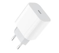 Cargador USB 3.1 tipo C 20W para Samsung Galaxy A17 A07 A56 A36 A26 A16 A06 A55 A35 A15 A05 A54 A14 S25 S24 S23 S22 Ultra 5G FE Fold ZFlip USB-C Home Enchufe de alimentación L7 7 blanco