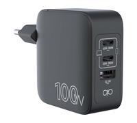 Cargador USB-A / 2x USB-C 100W Power Delivery GaN Universal Ultra Rápido