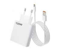 Cargador USB-C 120W, Cargador Rápido Turbo Hyper Charge con Cable USB-C de 6A (1m), Compatible con Xiaomi 15 14T 13T 13 Ultra 12T 11T Pro, Redmi Note K70, K60, K50, 12,11, Black Shark 3,4,5