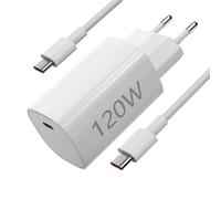 Cargador USB C 120W para Xiaomi 14T Pro 15T Pro 15 Ultra 15T Poco F8Pro X7Pro F7 Ultra F6 120W GaN adaptador de corriente Turbo Hyper Charger para Redmi Note 14Pro+13✓