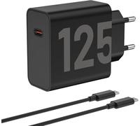 Cargador USB C 125W cargador rápido compatible con Motorola Moto X30 Pro/X40/X50 Ultra, para Moto G84 G85 G72 G73 G60 G55, Smartphone, Tableta, ordenador portátil y 1M USB-C a USB-C