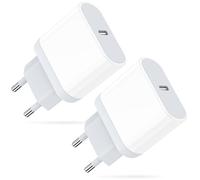 Cargador USB C, 2-Pack Enchufe Rapida Replacement for iPhone 16/16 Pro/16 Pro Max/16 Plus/15/14/13/12/11/8/XS/XR, Lynban 20W USBC Carga Cargado Corriente Rapido Tipo C Cabezal Adaptador Pared Charger