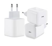 Cargador USB C 25W,3PCS Cargador Tipo c Carga rapida para Samsung Galaxy iPhone Pro MAX iPad Huawei Xiaomi OPPO, Enchufe USB C Carregador Rapido Cabezal Adaptador Cargado Corriente Charger