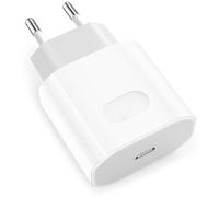 Cargador USB C, 25W Enchufe Carga Rapida para iPhone 16/16 Pro/16 Pro Max/16 Plus/15/14/13/12/11/SE/XS/XR/X,USBC Cargador Rapido Tipo C Cabezal Adaptador