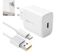 Cargador USB C 65W, Carga Rápida con Cable 1.5M | Compatible con Reno8 T, X5 Pro, X3 Neo, Find N2, Reno7, Reno6, OnePlus 11, 10T, Realme GT, Nord 2T, Cargador SUPERVOOC 65W
