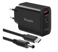 Cargador USB C 65W, Enchufe Tipo C Carga Rápida Con Puerto Doble USB Para DELL Inspiron14-7472 3501 XPS12 XPS13 3458 M3800