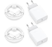 Cargador USB C, Carga Rápida Replacement for iPhone 16/16 Pro/16 Pro Max/16 Plus/15, for Galaxy S24/A55, Pad, 20W Tipo C Charger con 2M Cable Carregador Rápido de Pared Cabezal Corriente PD Adaptador