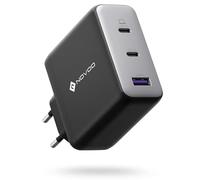 Cargador USB C de 120 W, cargador rápido GaN III, fuente de alimentación USB C de 3 puertos, cargador para MacBook, viaje compacto para MacBook Pro/Air, iPad Pro, Galaxy S24/S23, iPhone 16/Pro y más