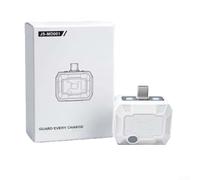 Cargador USB C de 140 W de carga rápida, adaptador inteligente de desconexión automática para laptop, teléfono, reloj, compacto de 40 mm, viaje Reino Unido (blanco)