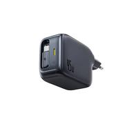 Cargador USB-C De 45W, Baseus Enercore con Cable USB-C Retráctil, Carga Rápida PPS para Samsung Galaxy S25 Ultra/S24/S23+/S23/S22/Note20, iPhone 16/15, iPad, Pixel, Compatible con Dispositivos USB-C
