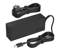 Cargador USB C de 65W y 45W, Compatible con LG gram Pro 14, 15, 16, 17 Serie 14Z90T, 15Z90T, 16Z90T, 16T90TP, 16Z90TL, 17Z90T, 17Z90TL, 17Z90TP, 17Z90RU OLED, 2 en 1, Tipo C, para portátiles