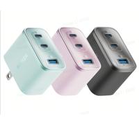 Anker Nano Cargador, Adaptador de Pared de 3 Puertos con Salida de 70 W, Compacto y Elegante, para iPhone 17/17 Pro MAX 16/15/14 iPhone Air, MacBook Air, iPad, Pixel, Galaxy y Más