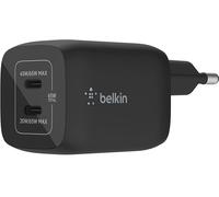 Cargador USB-C doble de 65 W (negro) - BELKIN