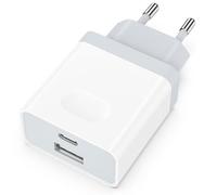 Cargador USB C, Enchufe USB Carga Rapida Replacement for iPhone 16 15 14 13 12 11 Pro MAX SE XS XR 8 Plus Pad, Galaxy S23 S22 S21, 20W Cabeza Tipo C Charger Carregador Adaptador Mcukdae 01