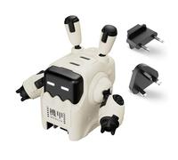 Cargador Rápido GaN Delta35 2x USB-C 35W (Blanco) - GRAVASTAR