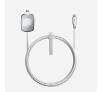 Cargador USB-C Nomad 100W Power Delivery 2 Puertos 1,5 m Plata Blanco