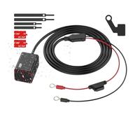 Cargador USB C para motocicleta, adaptador de carga rápida, accesorios de motocicleta ajustables antivibraciones para viajes largos y viajes urbanos