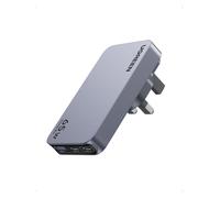 UGREEN Nexode Air 65W Cargador USB CUltra Slim Adaptador de Corriente Viaje Universal Compatible con iPhone 17 Pro MAX Air 16 15 14 13 Galaxy S26 25 24 Pixel 10 Pro iPad MacBook Air