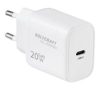 Cargador USB-C Voltcraft UC-20W001 20W GaN Power Delivery 3.0